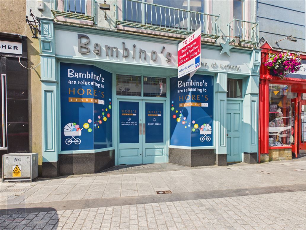 Ground & First Floor Retail Unit at 25 Selskar Street, Wexford Town, Wexford