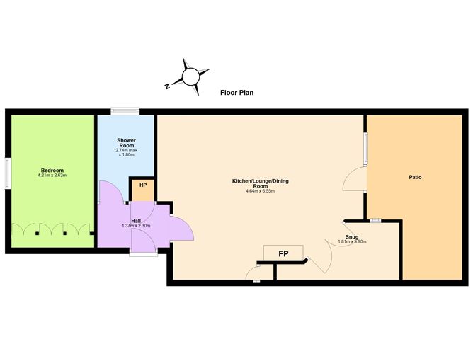 Floor plan — 2 Silverton, 132 Ranelagh, Dublin 6