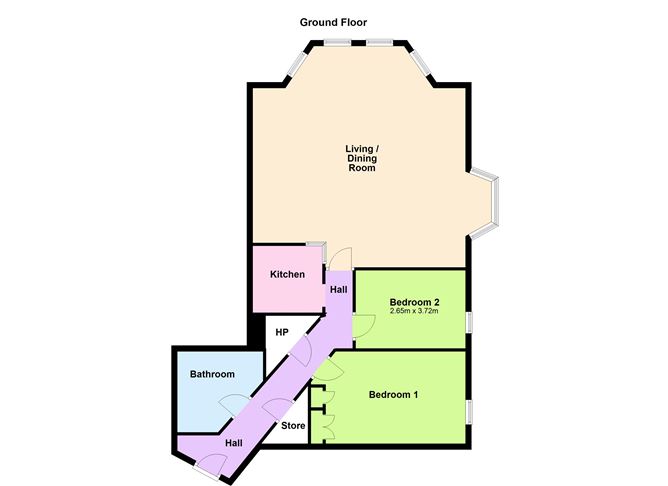 Apt. 203 Rosses Court, Mellifont Avenue, Dun Laoghaire, Co. Dublin