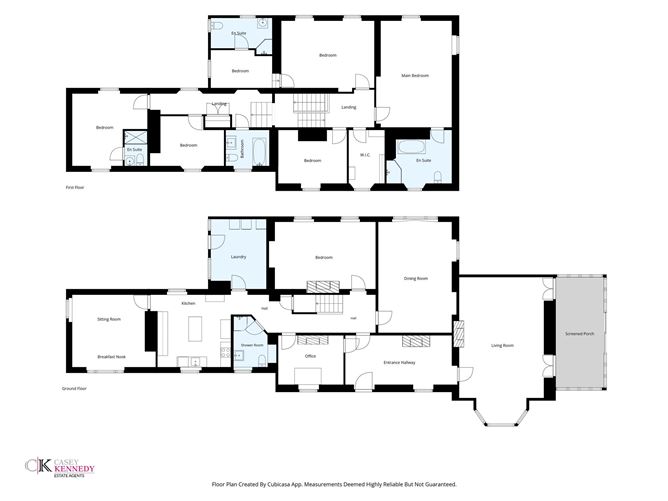 Floor plan — Kiltennel House, Ballymoney, Wexford