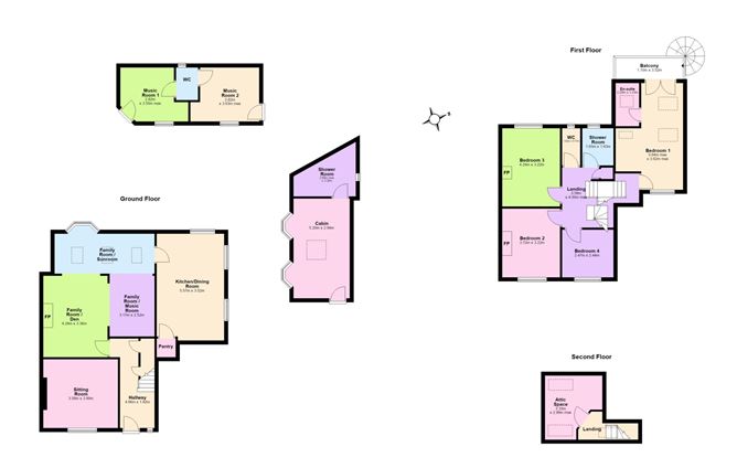 Floor plan — 53 Dollymount Park, Dublin 3