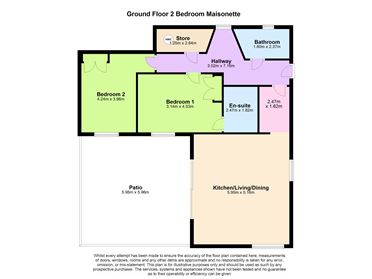 Image for 2 Bed Ground Floor Maisonettes, The Mill, Cois Abhainn, Clane, Co. Kildare