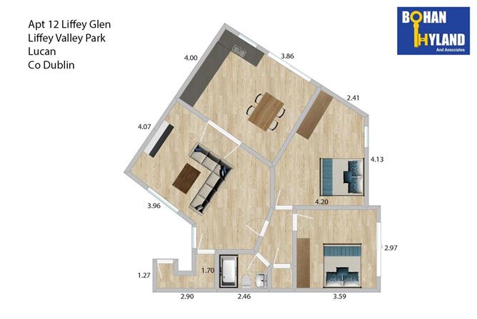 12 Liffey Glen, Liffey Valley Park, Lucan,   County Dublin