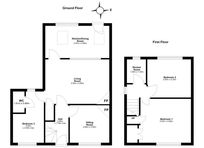 Floor plan — 21 Margaret Place , Sandymount, Dublin 4