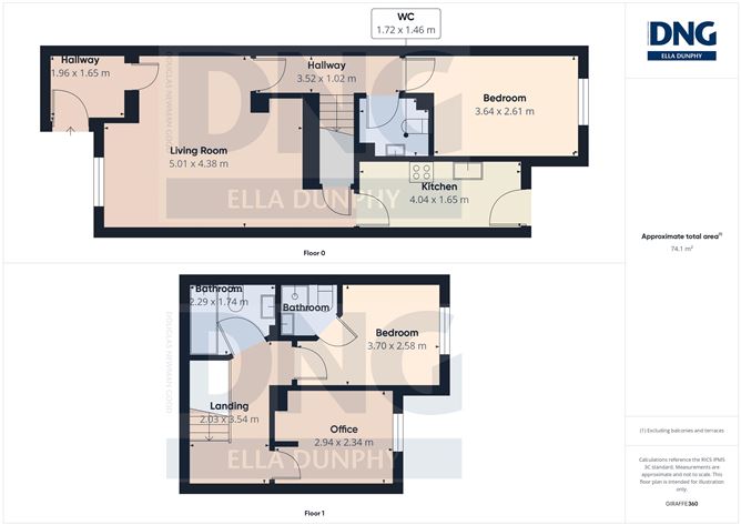 Floor plan — 5 Callan Court, Lakeside, Kilkenny