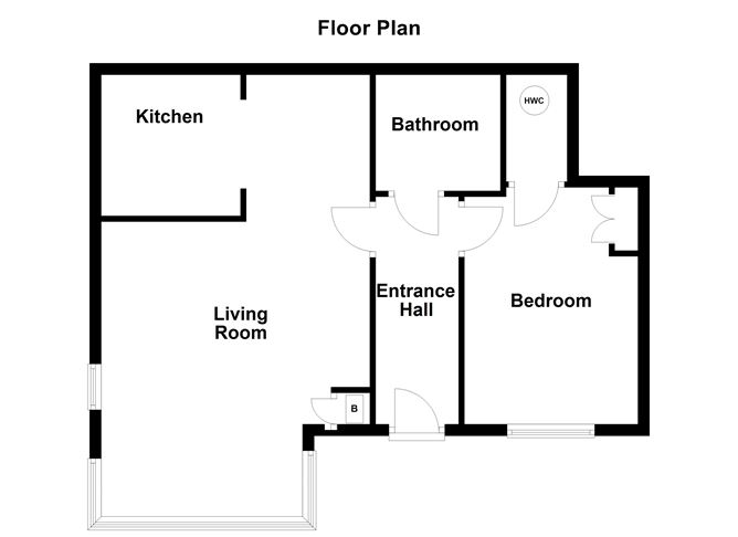 Floor plan — Apartment 2, Southmede, Dundrum, Dublin 14