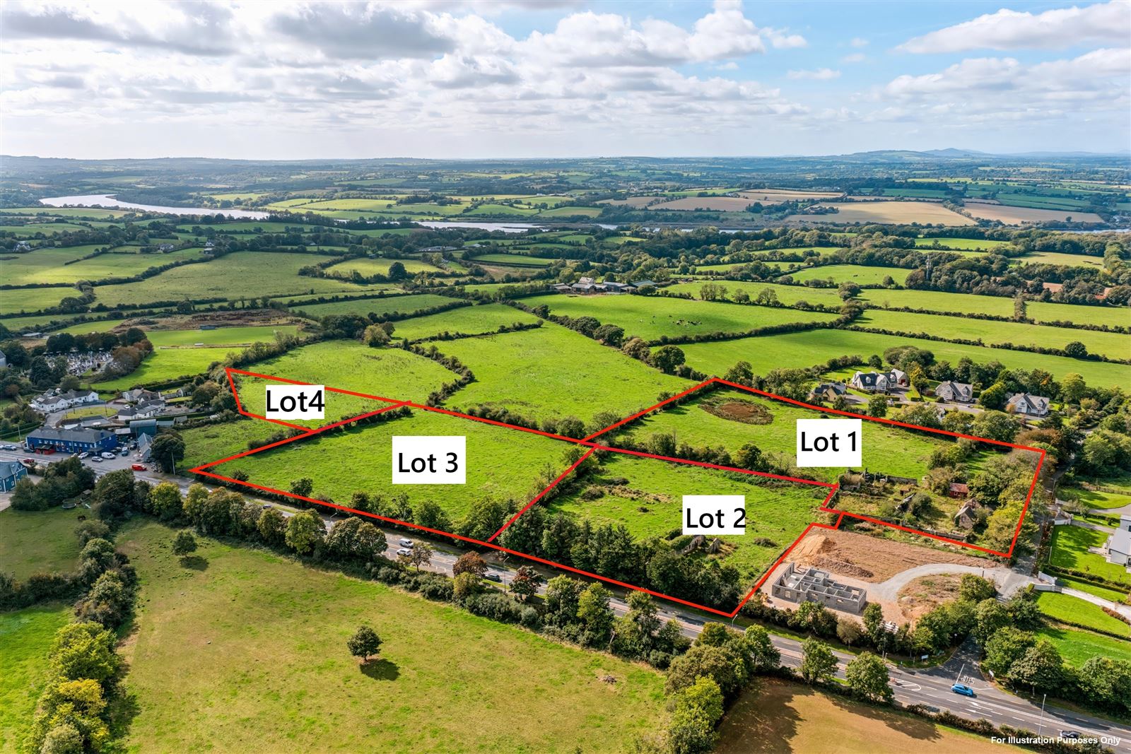 Photo 1 of 16 — Sites For Sale - In One Lot or Four Individual Lots, Oilgate, Wexford