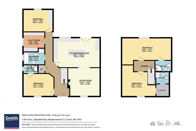 2 Elm Drive, Oldcastle Road, Ballyjamesduff, County Cavan