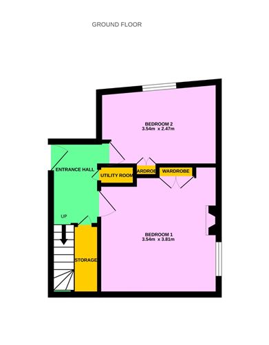 Floor plan — 2 Auburn House, 71 Strand Road, Bray, Co. Wicklow