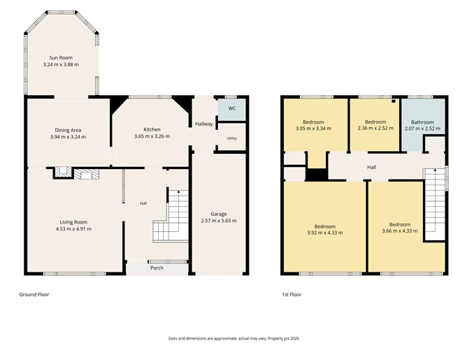 Floor plan — 7 Fairbrook Lawn, Rathfarnham,   Dublin 14