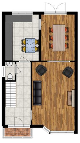Floor plan — 142 Carlton Court, Swords, County Dublin