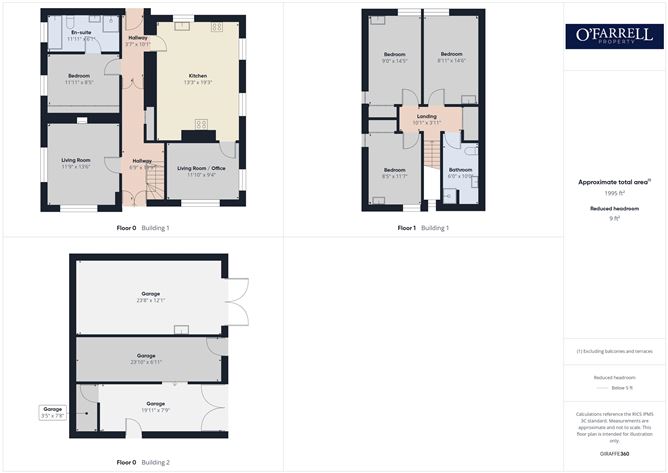 Floor plan — Moyvale, Ballickmoyler Road, Carlow Town, Carlow