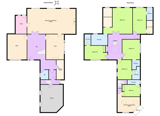 Floor plan — 28 The Thicket, Foxrock, Dublin 18