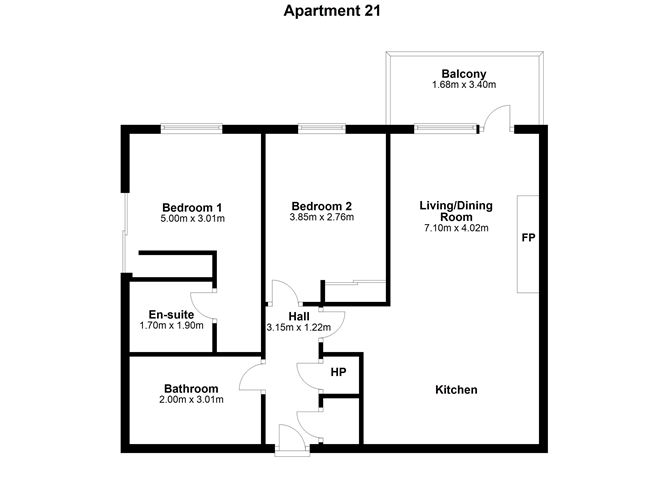 Apt 21 Blacklion Manor, Greystones, Co. Wicklow