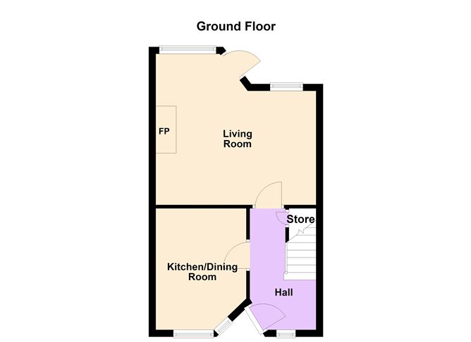 Floor plan — 6 Walnut View, Brookwood, Dublin 16