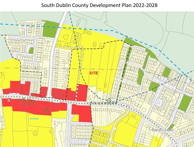 Residential Development Site C. 1.8 Acres / 0.72 HA, Newcastle, Dublin
