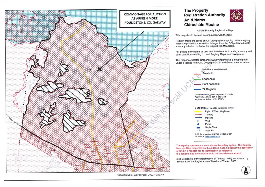 Arkeen More Commonage, Roundstone, County Galway