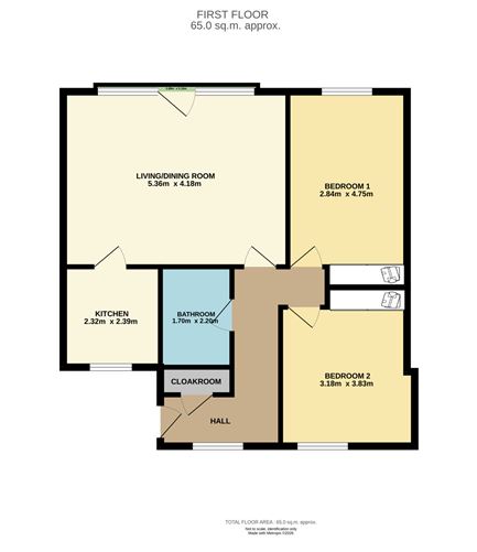 Floor plan — 139 The Wintergarden, Pearse Street, Dublin 2