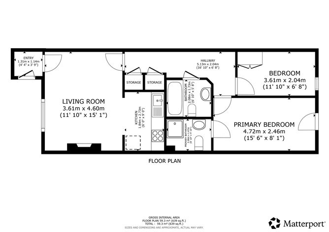 Floor plan — 33 Holywell Manor, Swords, Dublin
