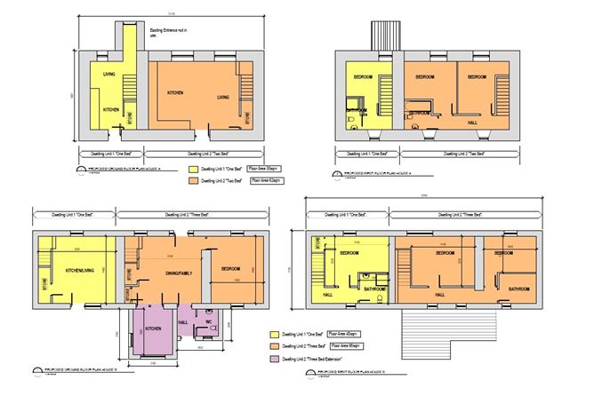 Yellow House & Mill House, Bunnanaddan, Ballymote, Co. Sligo