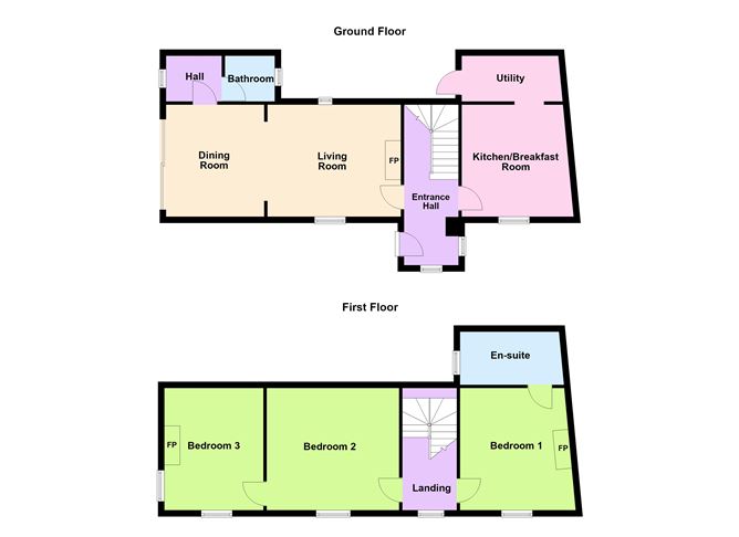 Floor plan — 1 Mont Alto, Sorrento Road, Dalkey, Co. Dublin
