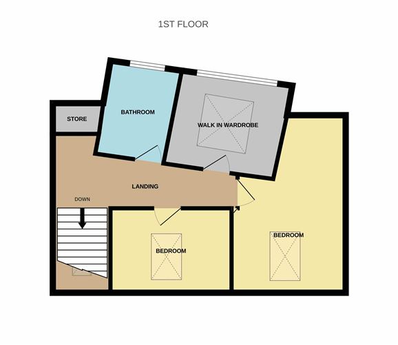Floor plan — 1 Arbutus Place, Portobello, Dublin 8