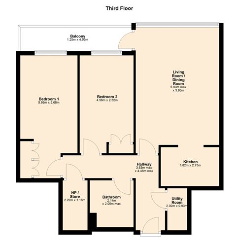 Apartment 383, Block H, Castleforbes Square, North Wall, Dublin 1, County Dublin