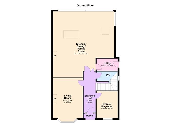 Floor plan — 8 Nutley Lane, Donnybrook, Dublin 4