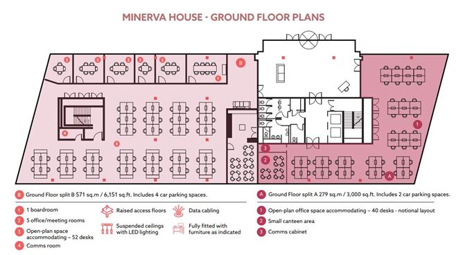 Split A Ground Floor, Minerva House, Simmonscourt Road, Ballsbridge, Dublin 4