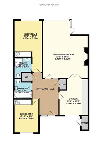 Floor plan — 24 Druids Court, Druids Glen, Newtownmountkennedy, Co. Wicklow