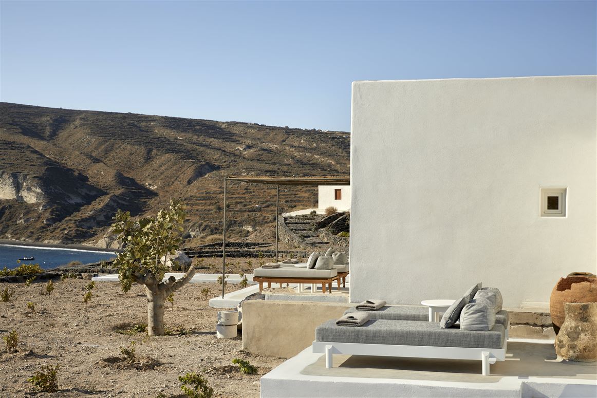 Rimini in Therassia,Agia Irini, Santorini, Greece