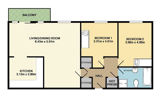 60 Shelbourne Park Apartments, South Lotts Road, Ringsend, Dublin 4