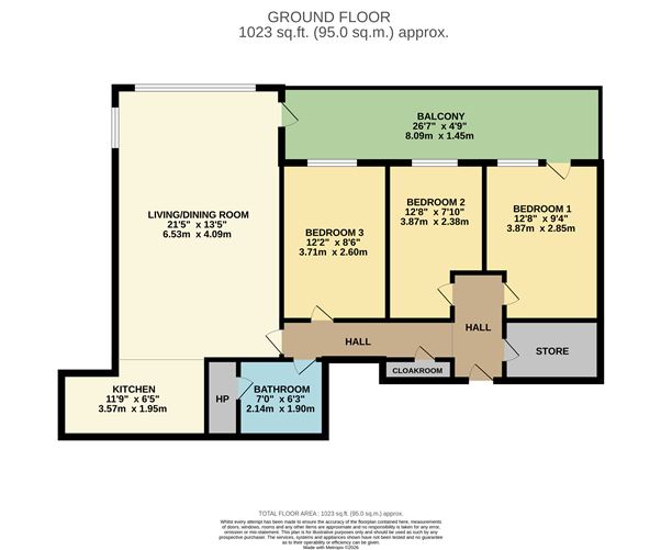 Floor plan — 198 The Island, Chapelizod, Dublin 20