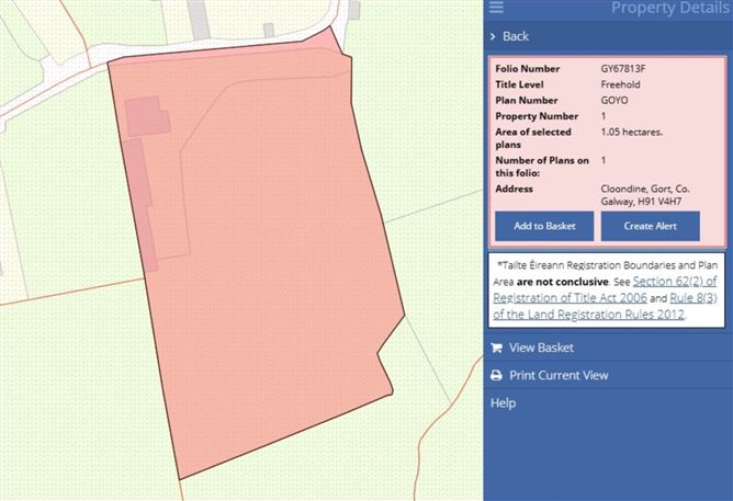 Cloondine, Kilbeacanty, Gort, County Galway