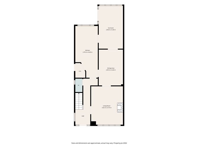 Floor plan — 26 Priory Walk, Terenure,   Dublin 12
