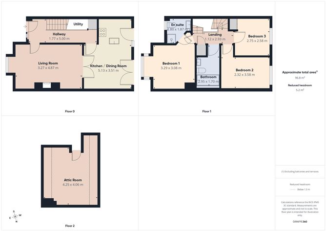 Floor plan — 4 The Laurels, Mount Prospect Avenue, Clontarf, Dublin 3