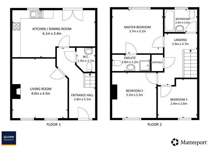 No. 2 Ford Court, Kilmuckridge, County Wexford