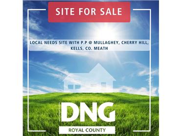Image for Local Needs Site With P.P At Mullaghey, Cherry Hill, Kells, County Meath