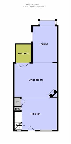 Floor plan — 31 Ferndale Court, Allies Road, Rathmichael, County Dublin