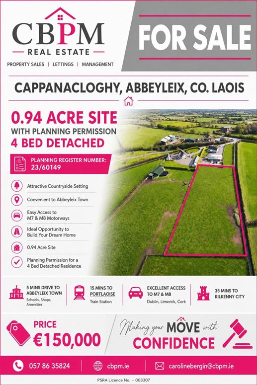 Cappanacloghy, Abbeyleix, Co. Laois
