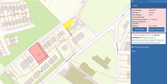 Site C. 0.3 Acres, Old Ballymore Road, Kilmalum Road, Blessington, Wicklow