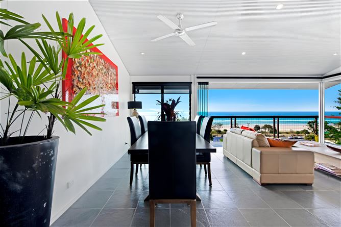 BEACH PANORAMA,Currumbin, Queensland, Australia
