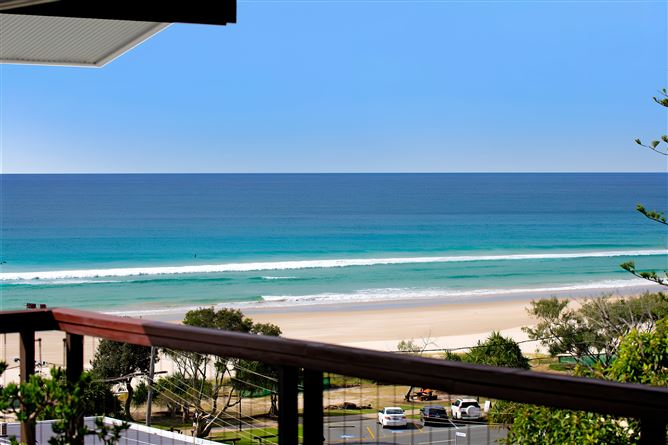 BEACH PANORAMA,Currumbin, Queensland, Australia