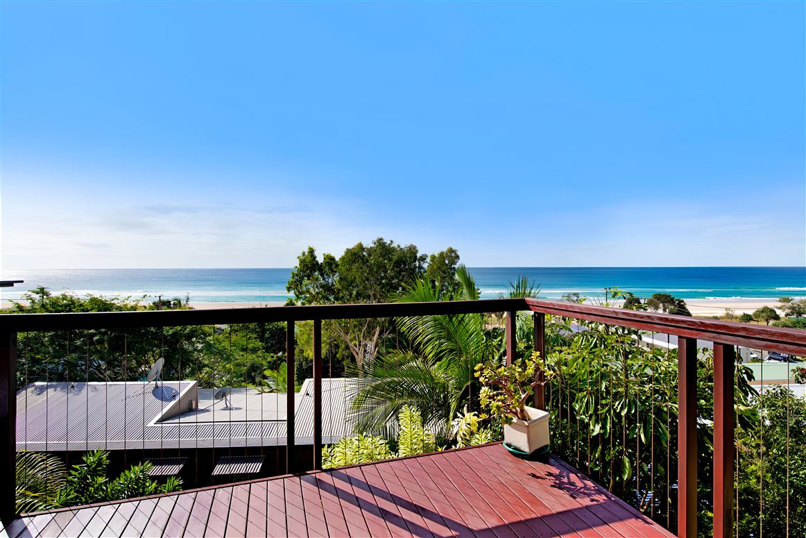 BEACH PANORAMA,Currumbin, Queensland, Australia