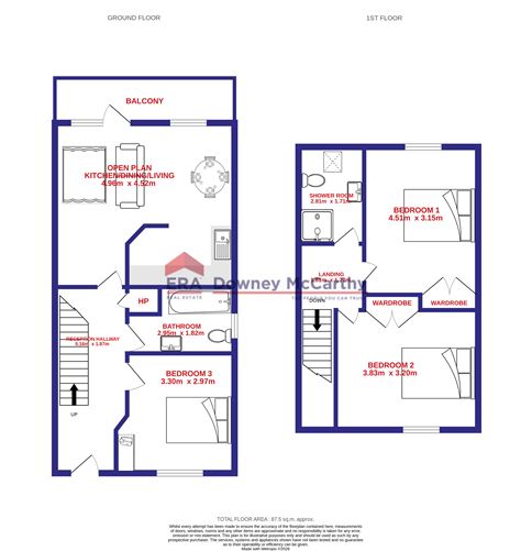 Floor plan — 8 Ashton Lodge, Boreenmanna Road, Ballintemple, Cork