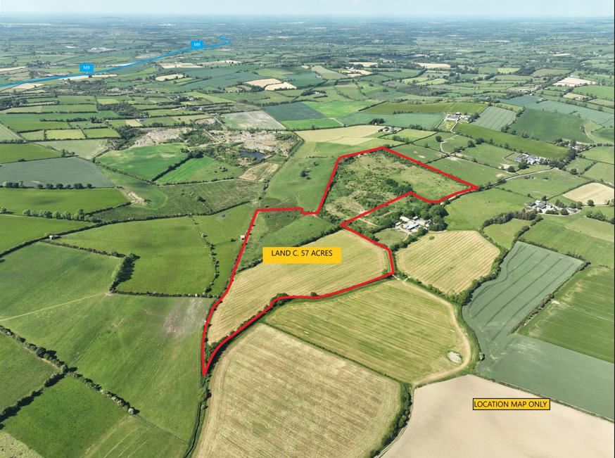 Photo 1 of 7 — Land c. 55 Acres, Milltown, Dunlavin, Wicklow
