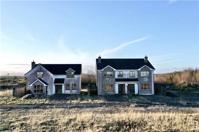 2 Acres & 3 Unfinished Houses, Gort An tSruthan, Garrafrauns, Tuam, Co. Galway