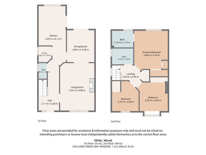 Floor plan — 15 The Green, Beaumont Woods, Beaumont, Dublin 9