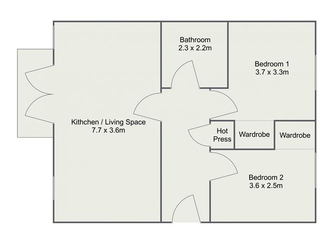 Apartment 31, Sarsfield Quay Apartments, Liffey Street West,, North City Centre, Dublin 7