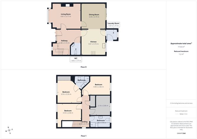 Floor plan — 5 Church Hills, Coosan, Athlone